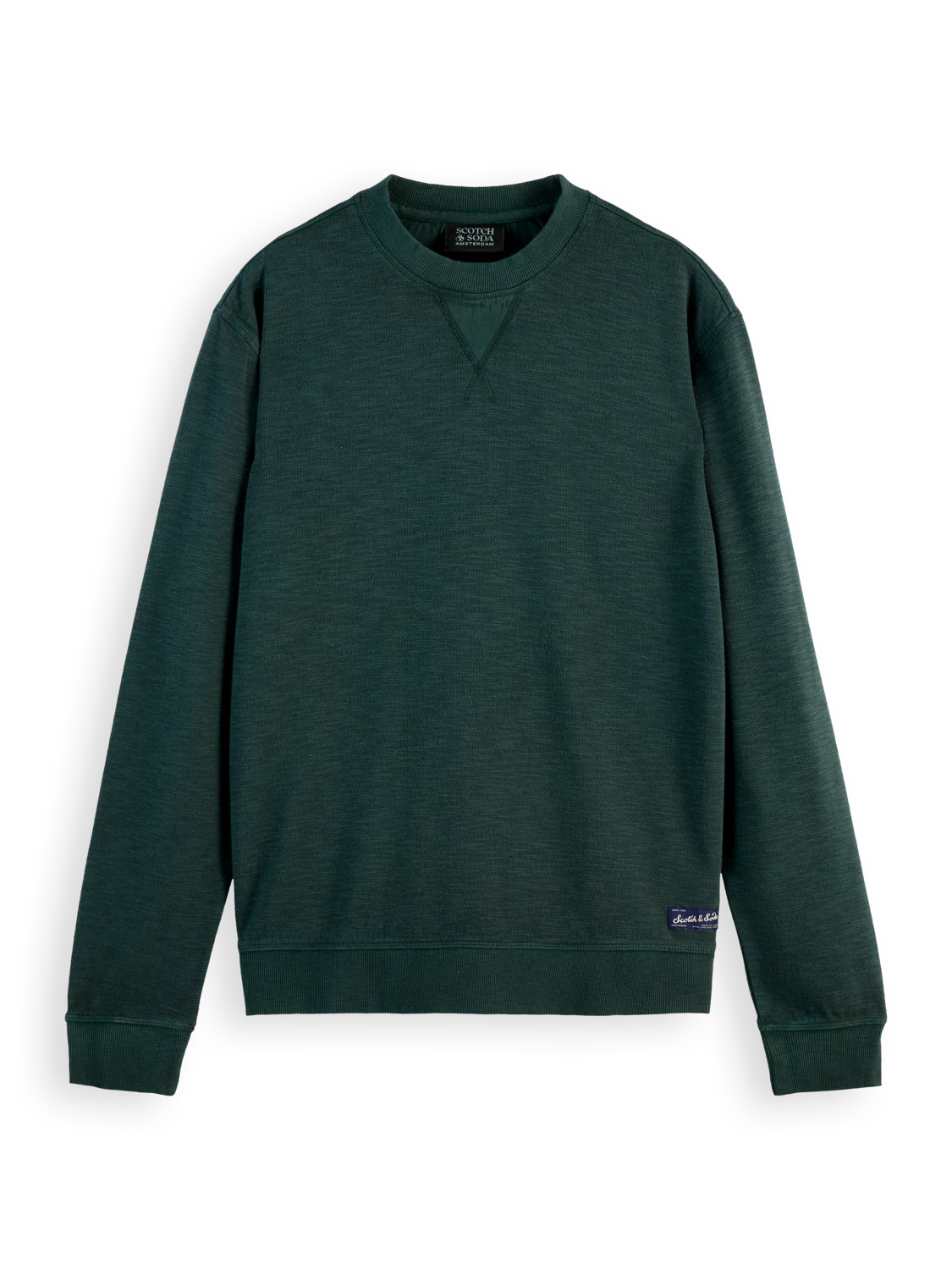 Scotch & Soda Structured Sweatshirt | Amsterdam Green