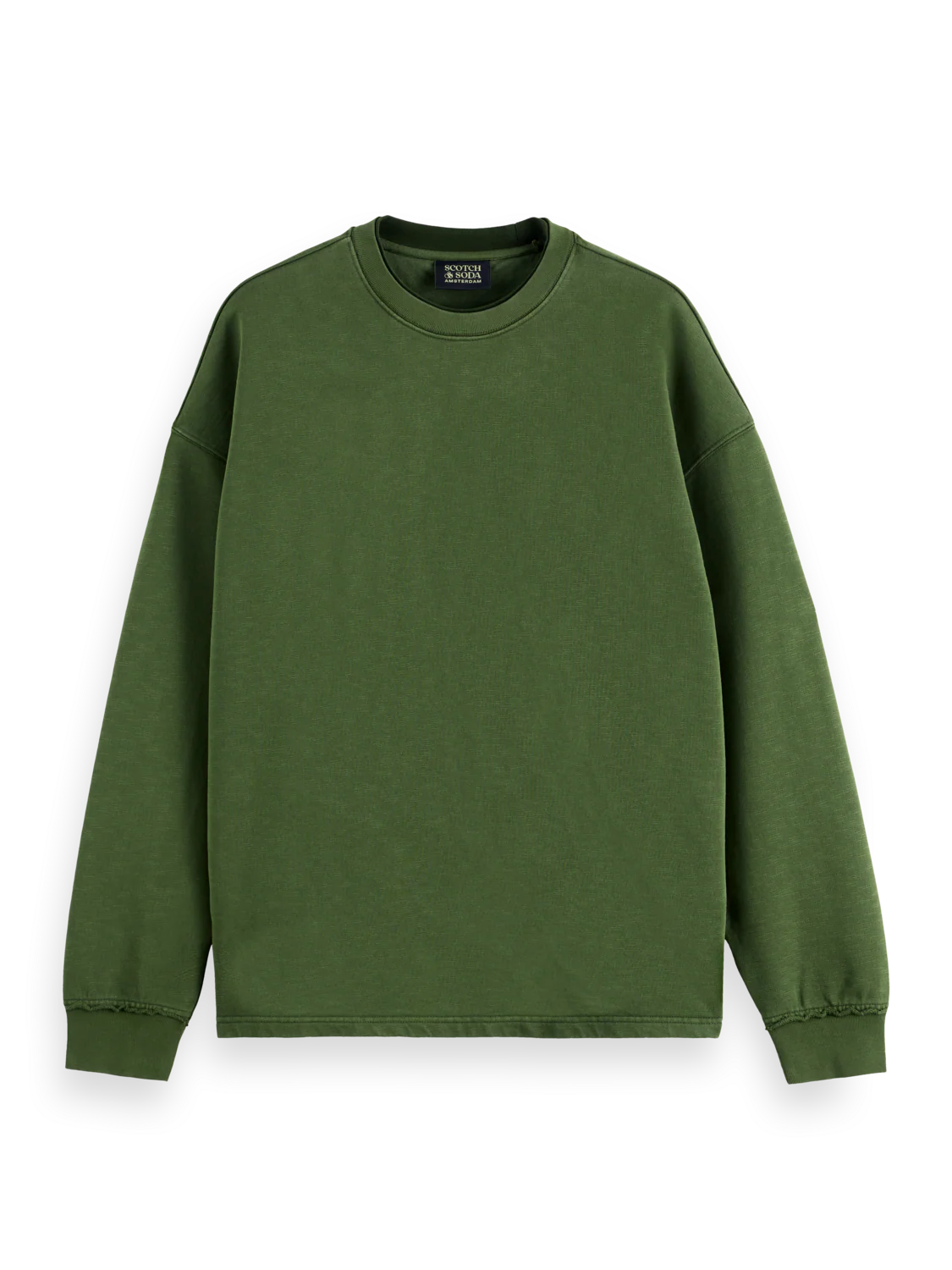 Scotch & Soda 3 Crosses Sweatshirt | Khaki