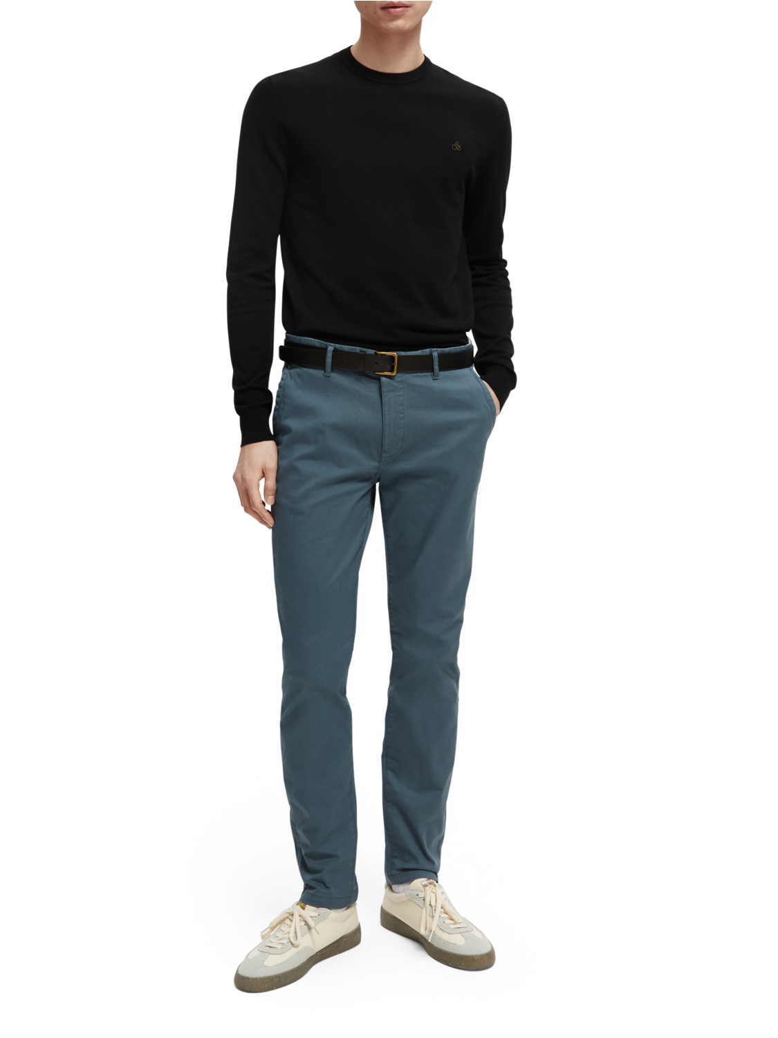 Scotch & Soda Stuart Chinos | Steel