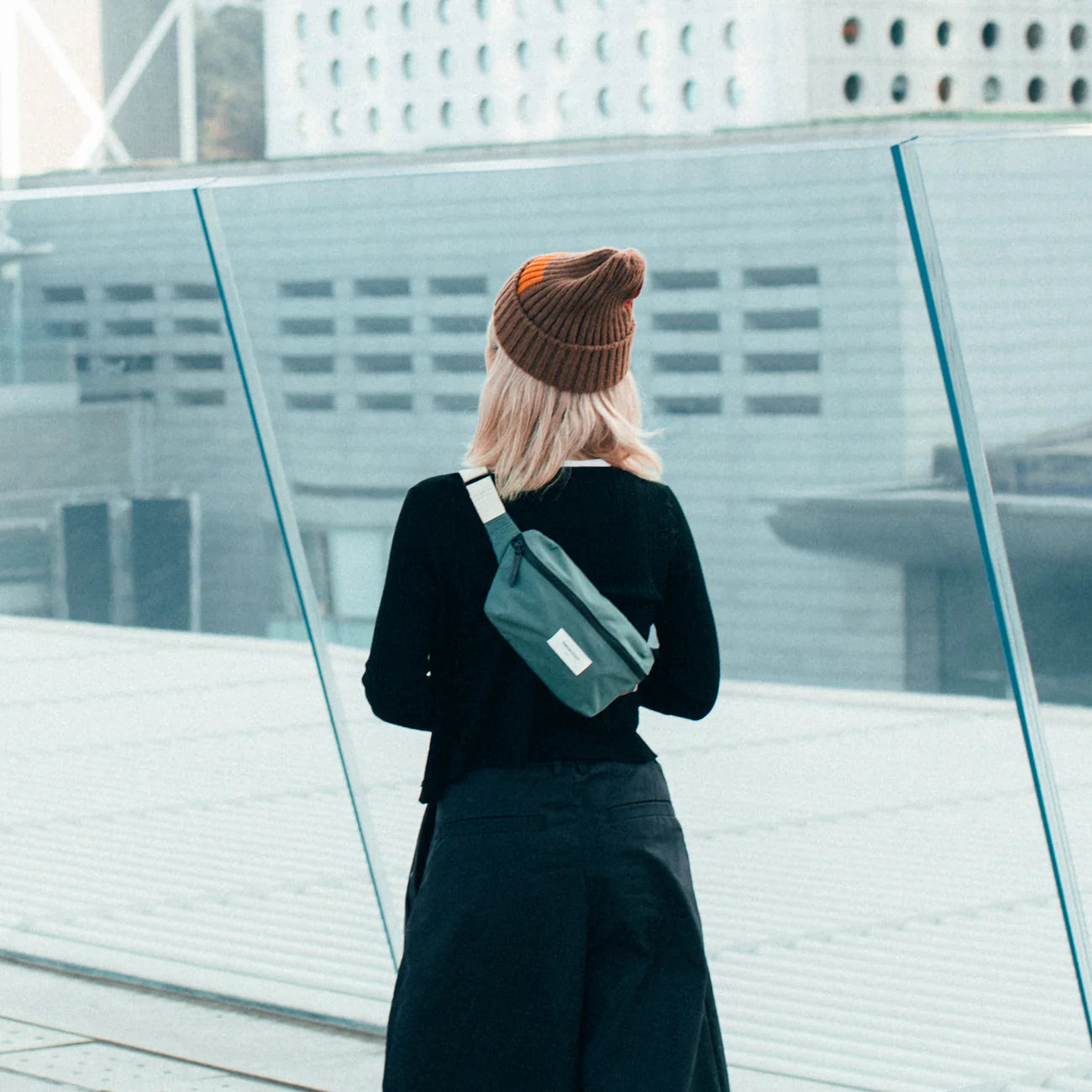 Native Union Crossbody Pouch | Slate Green