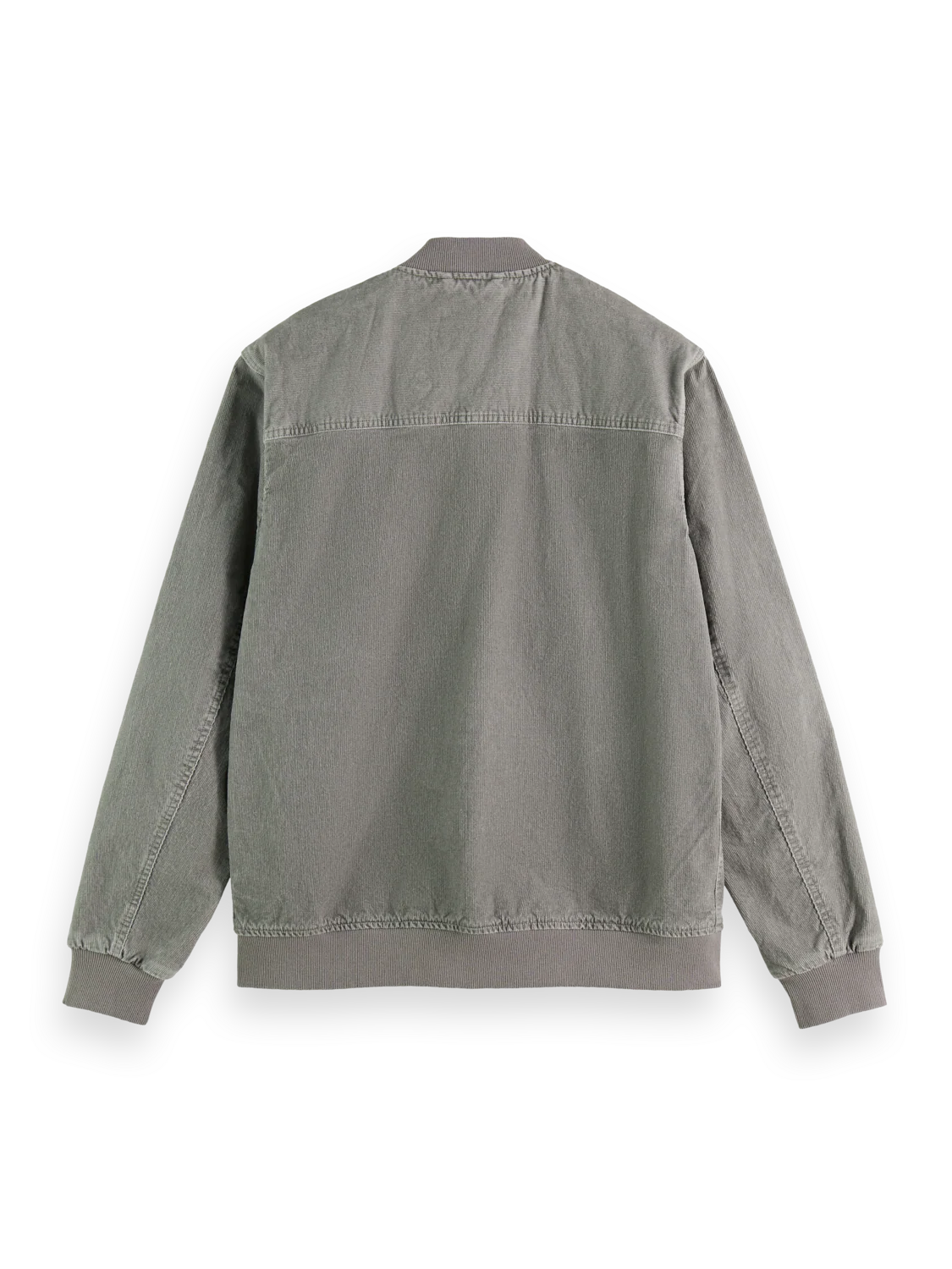 Scotch & Soda Washed Corduroy Bomber | Highway Grey