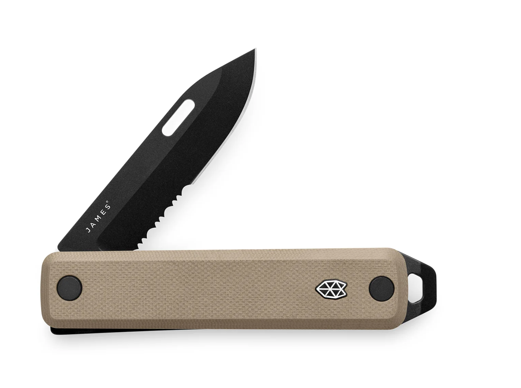 James Brand Ellis Slim | Coyote + Black Serrated