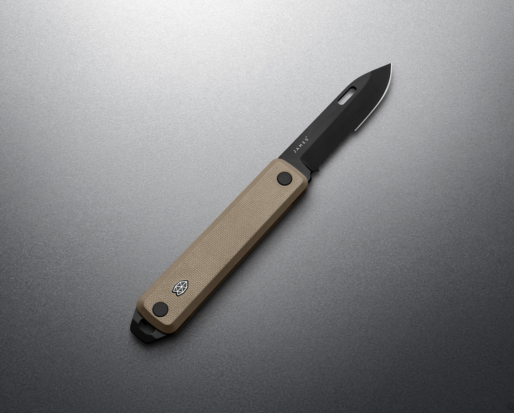 James Brand Ellis Slim | Coyote + Black Serrated