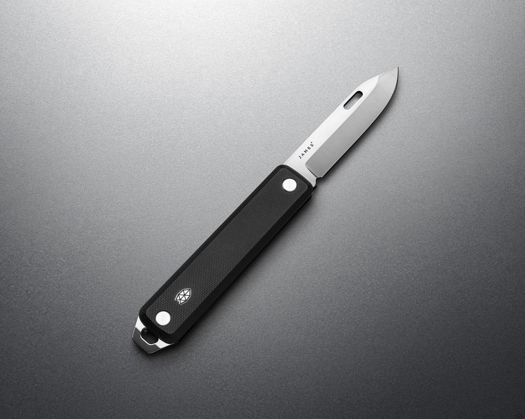 James Brand Ellis Slim | Black + Stainless Straight