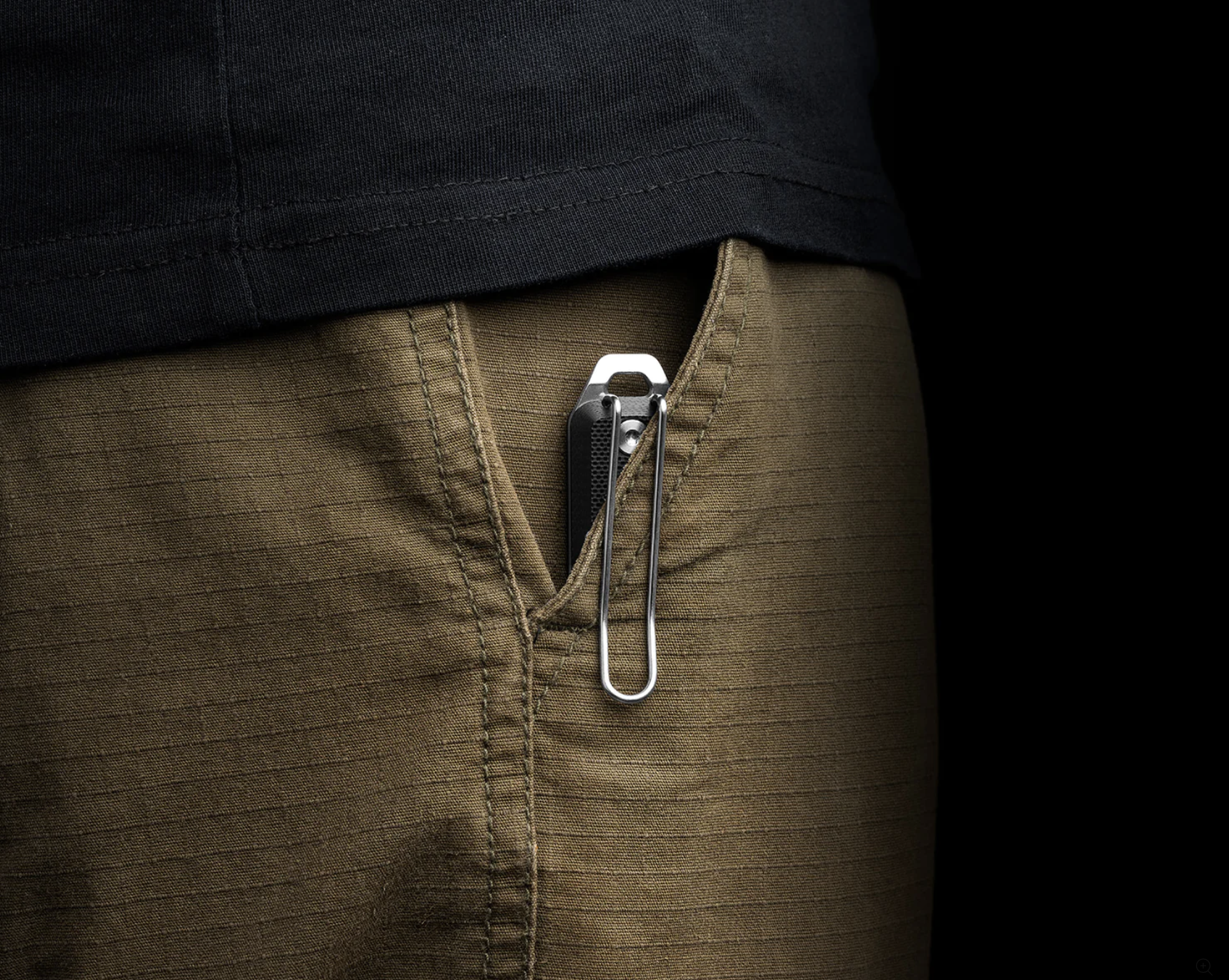 James Brand Ellis Slim | Black + Stainless Straight