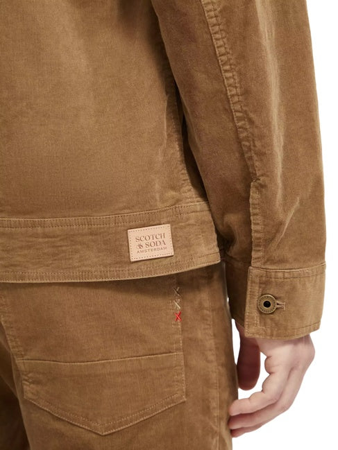 Scotch & Soda Trucker Jacket | Taupe