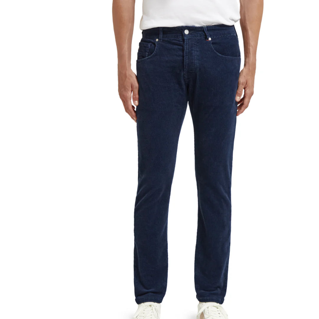Scotch & Soda Ralston Fine Cords | Steel
