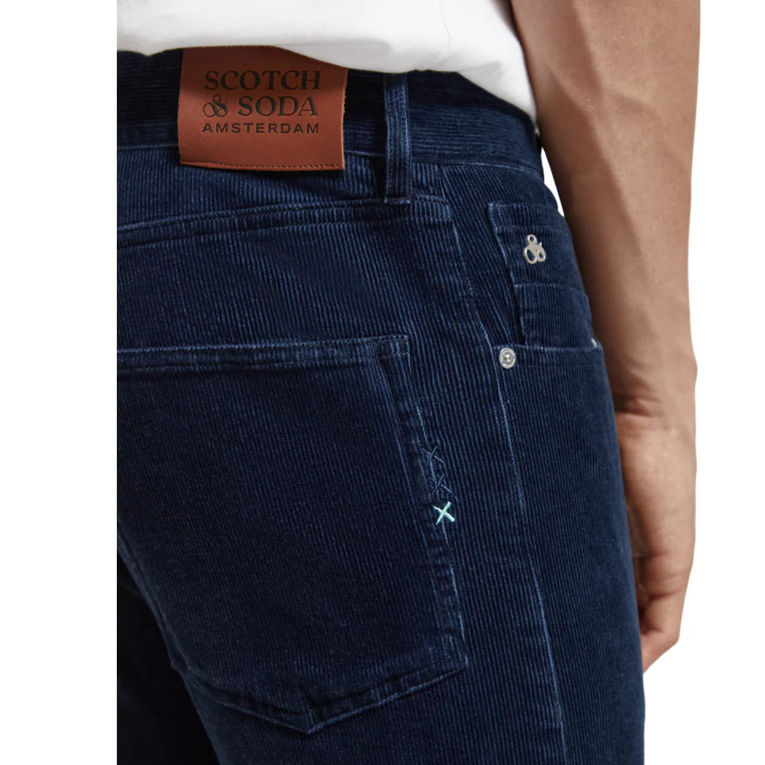 Scotch & Soda Ralston Fine Cords | Steel