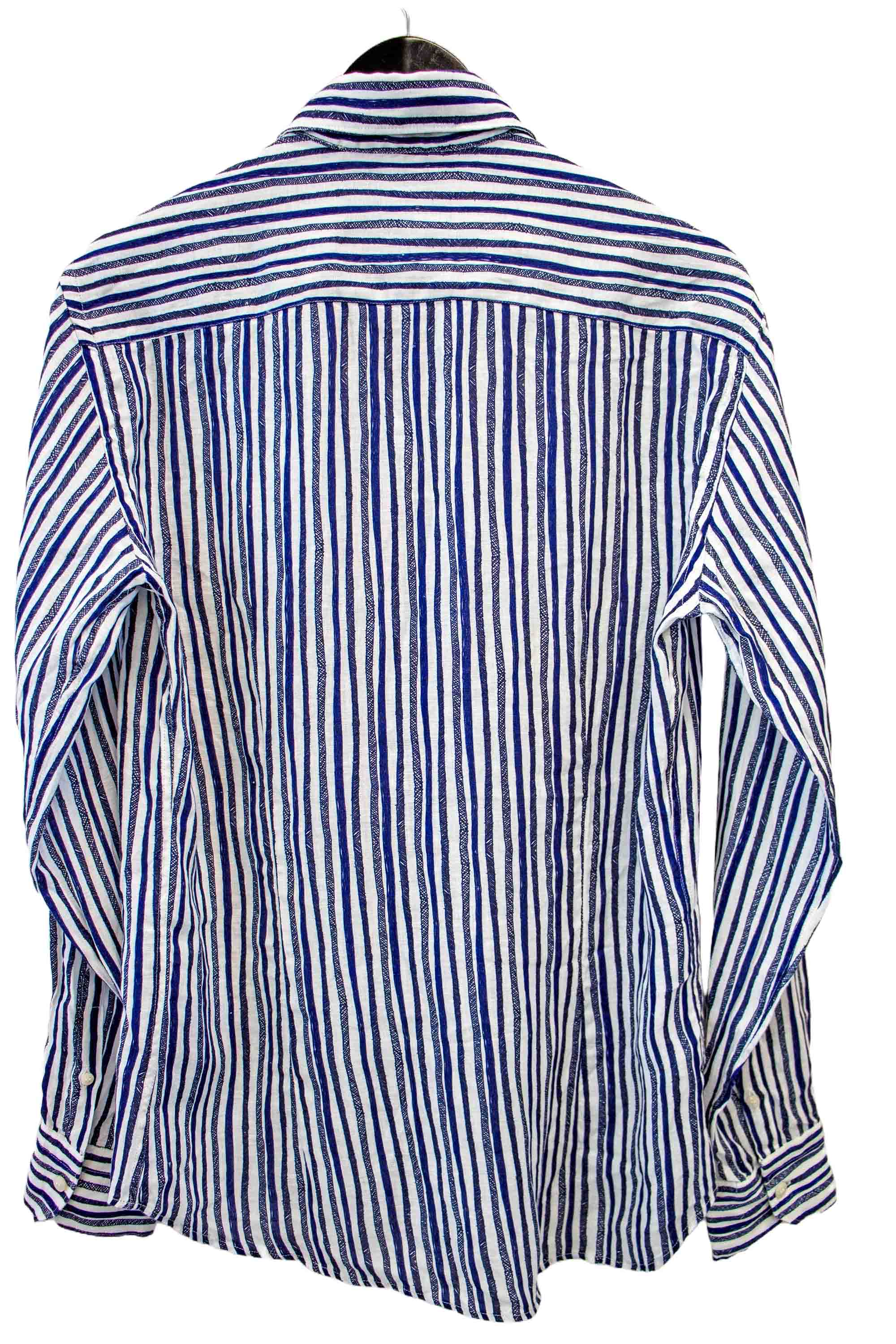 Osvaldo Trucchi Shirt | Funky Blue Stripe