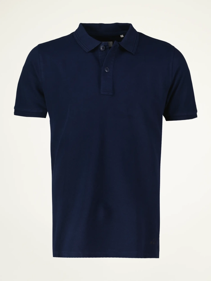 Fil Noir Felipe Polo Shirt | Nightblue