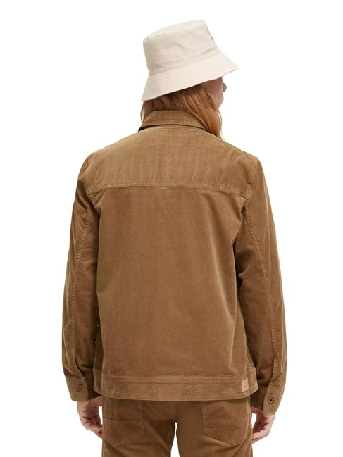 Scotch & Soda Trucker Jacket | Taupe