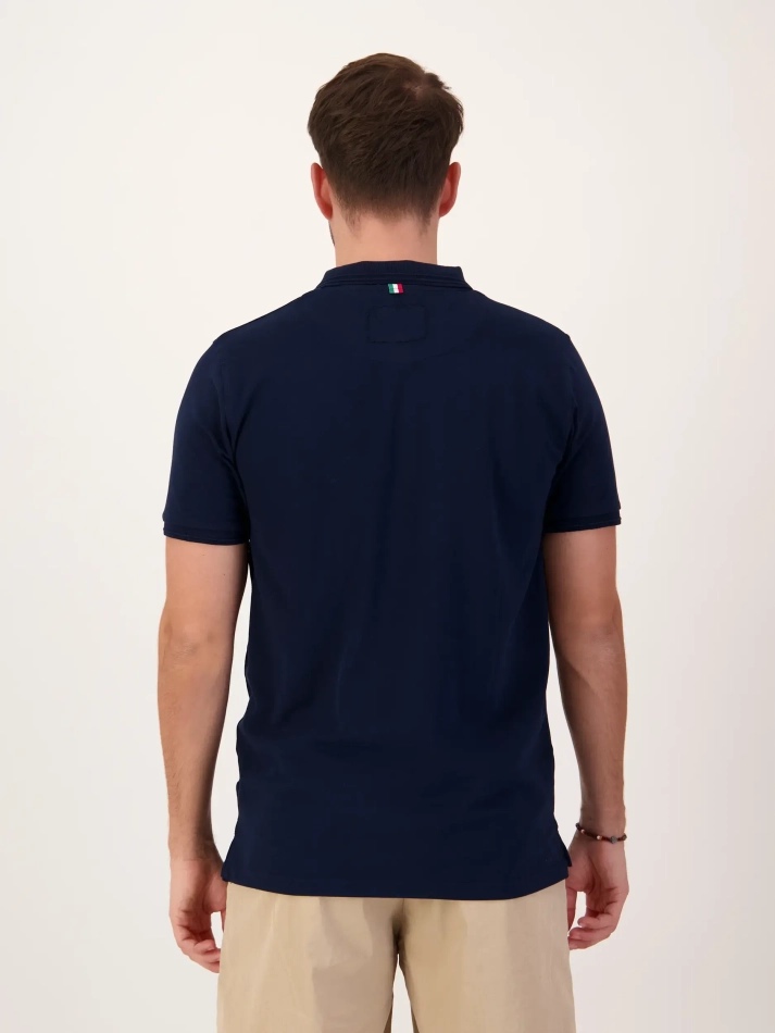 Fil Noir Felipe Polo Shirt | Nightblue