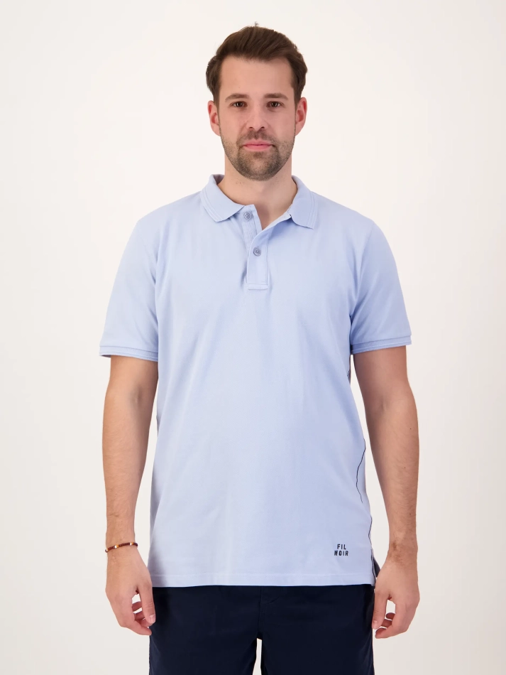 Fil Noir Felipe Polo Shirt | Lightblue