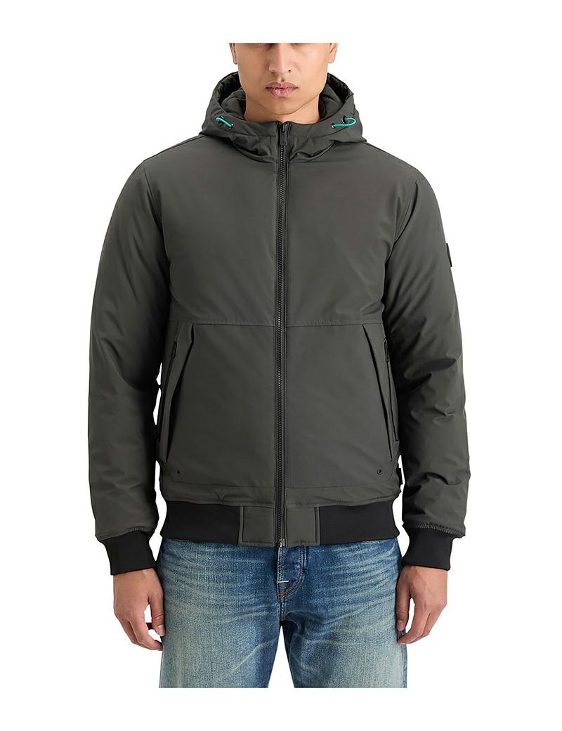 Scotch & Soda Classic Stretch Hooded Softshell | Vinyl