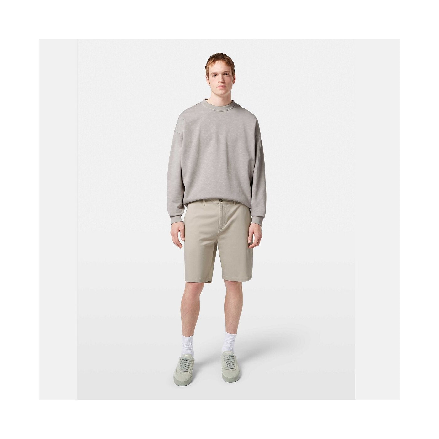 Scotch & Soda Stuart Chino Shorts | Highway Grey