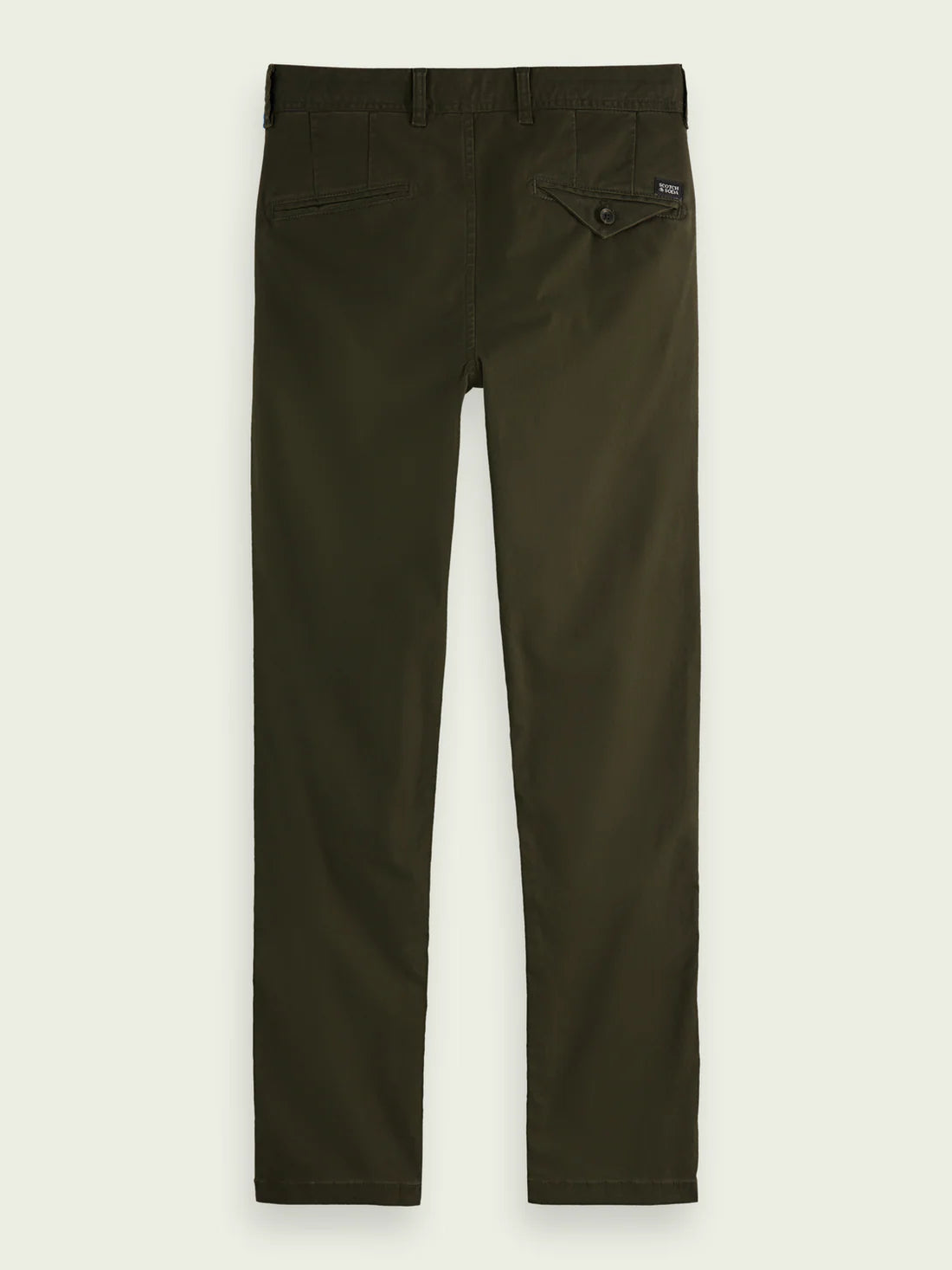 Scotch & Soda Slim Mott Chinos | Military