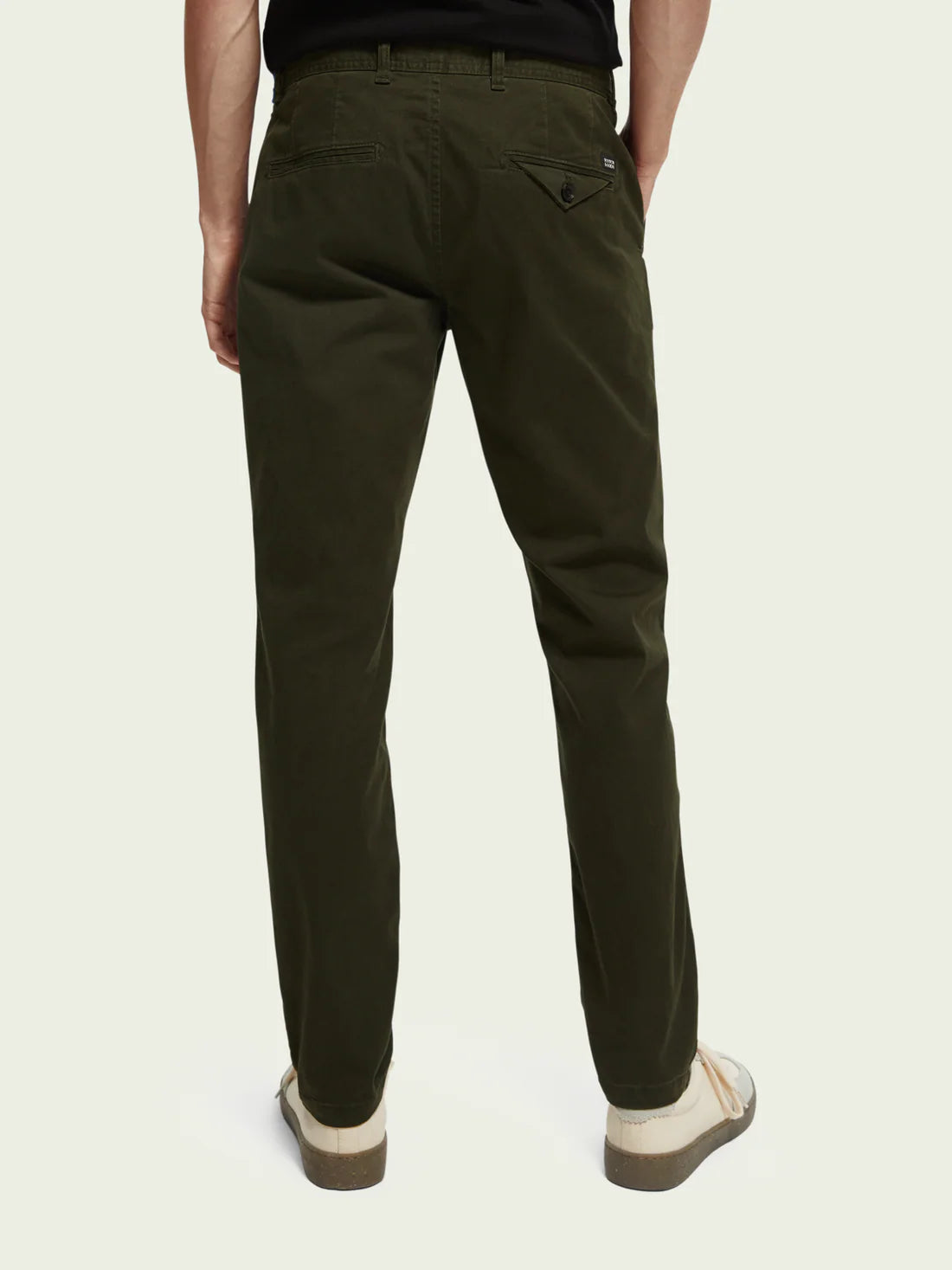 Scotch & Soda Slim Mott Chinos | Military