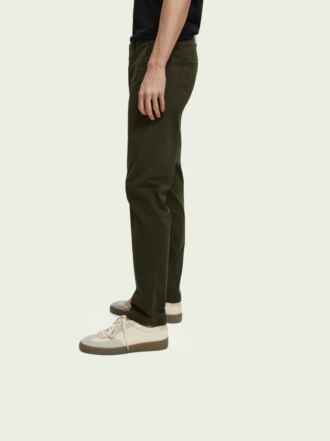 Scotch & Soda Slim Mott Chinos | Military