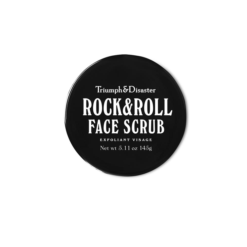Triumph & Disaster Rock & Roll Face Scrub | Volcanic Ash & Green Clay 145g Jar