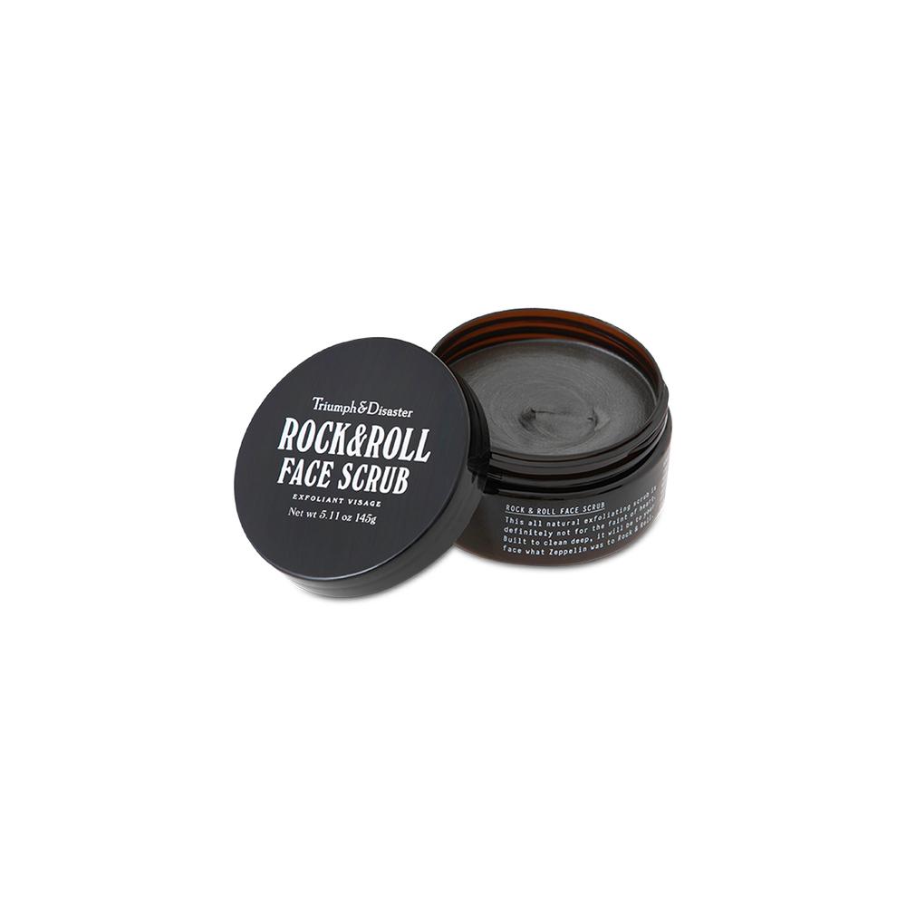 Triumph & Disaster Rock & Roll Face Scrub | Volcanic Ash & Green Clay 145g Jar