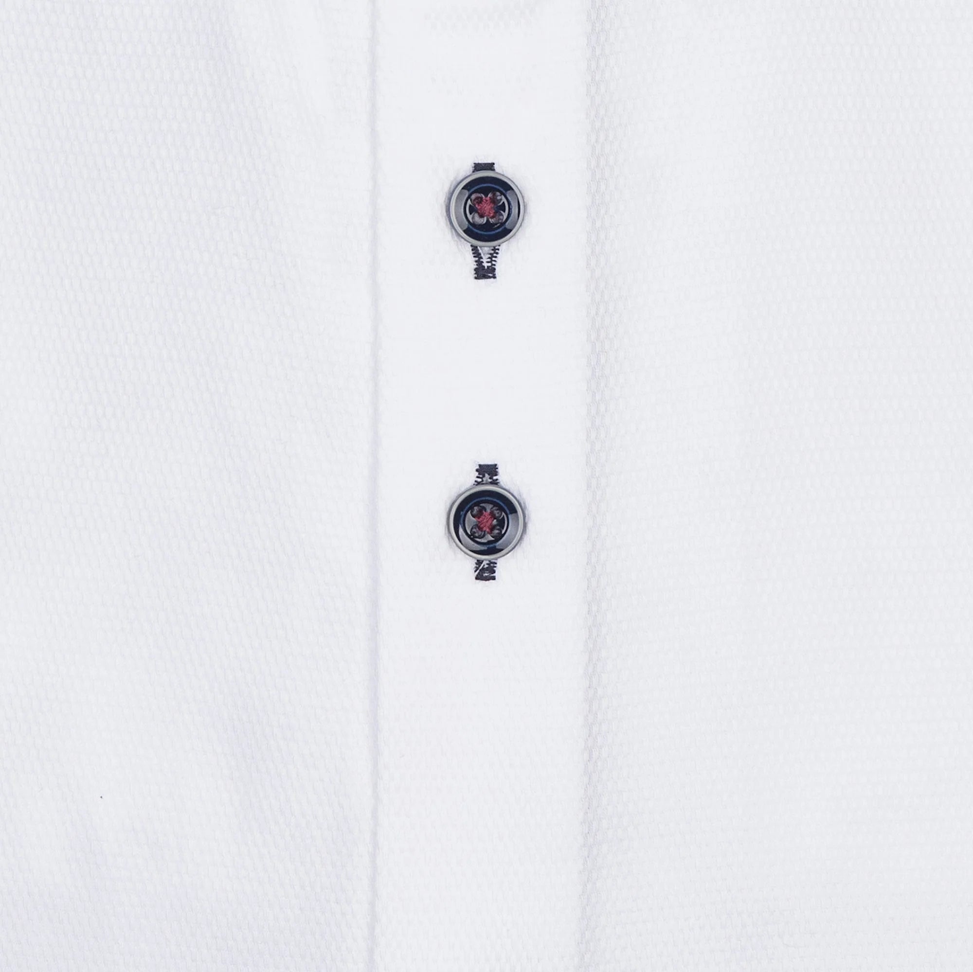 R2 Dobby L/S Shirt | White