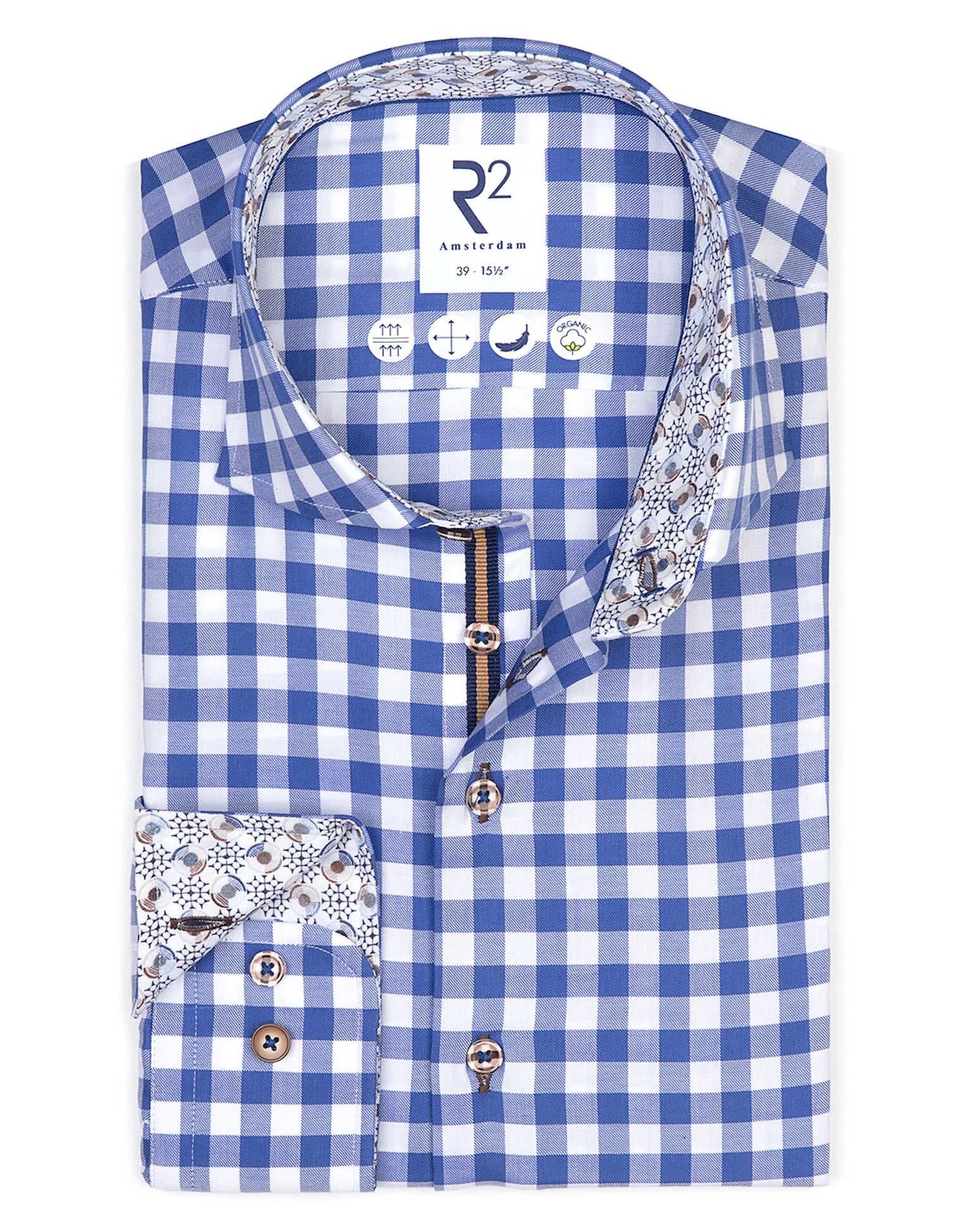 R2 Vichy Check Shirt | Blue