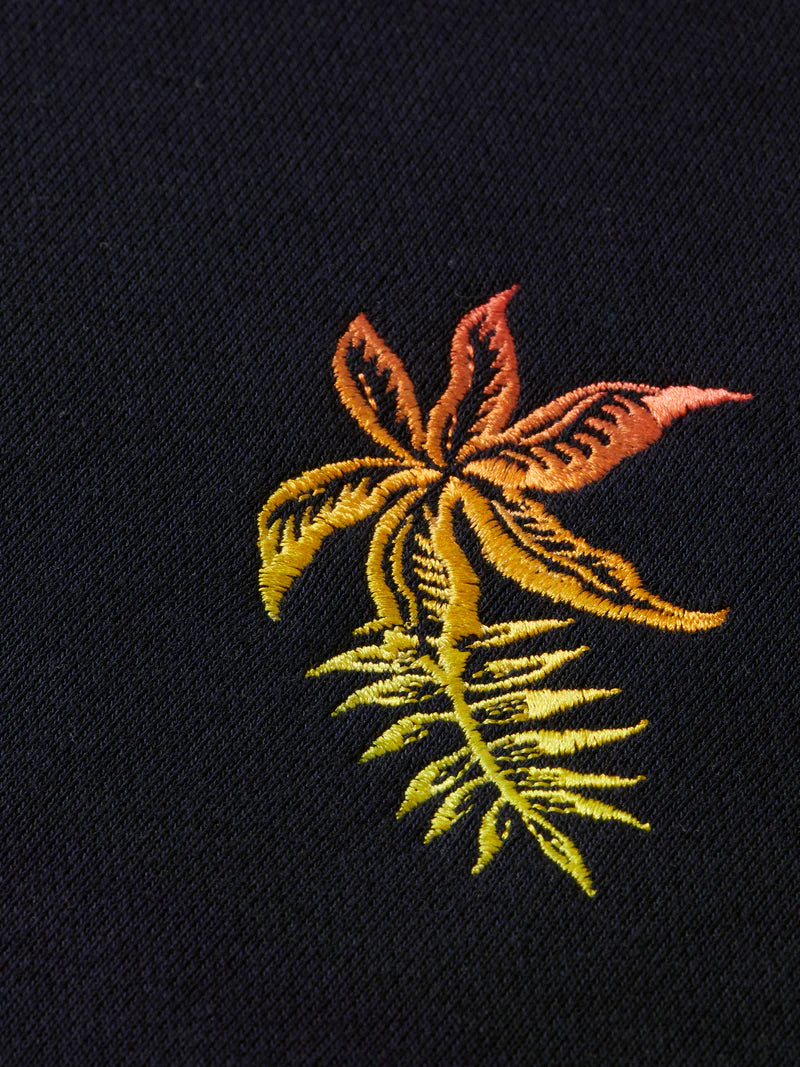 Scotch &amp; Soda Embroidered Sweatshirt | Navy