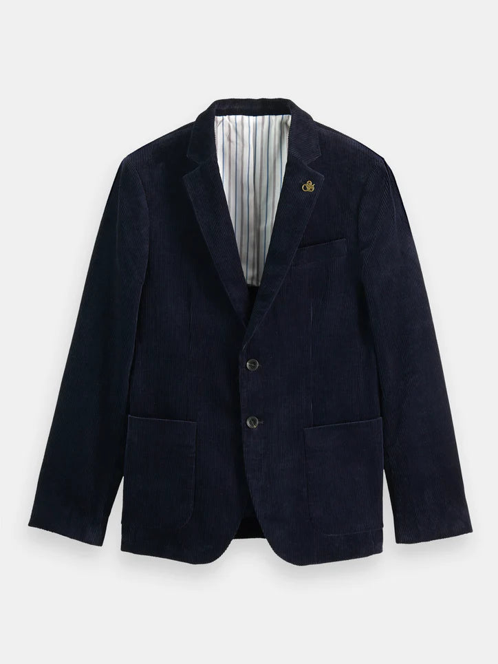 Scotch & Soda Corduroy Blazer | Navy