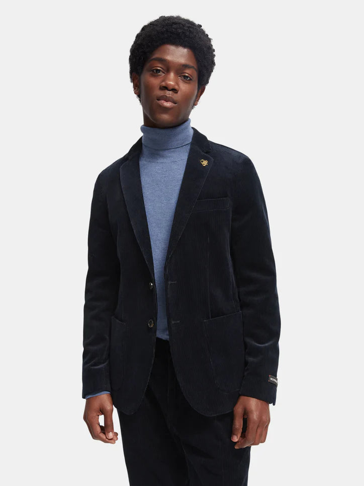 Scotch & Soda Corduroy Blazer | Navy