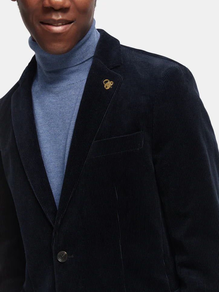 Scotch & Soda Corduroy Blazer | Navy