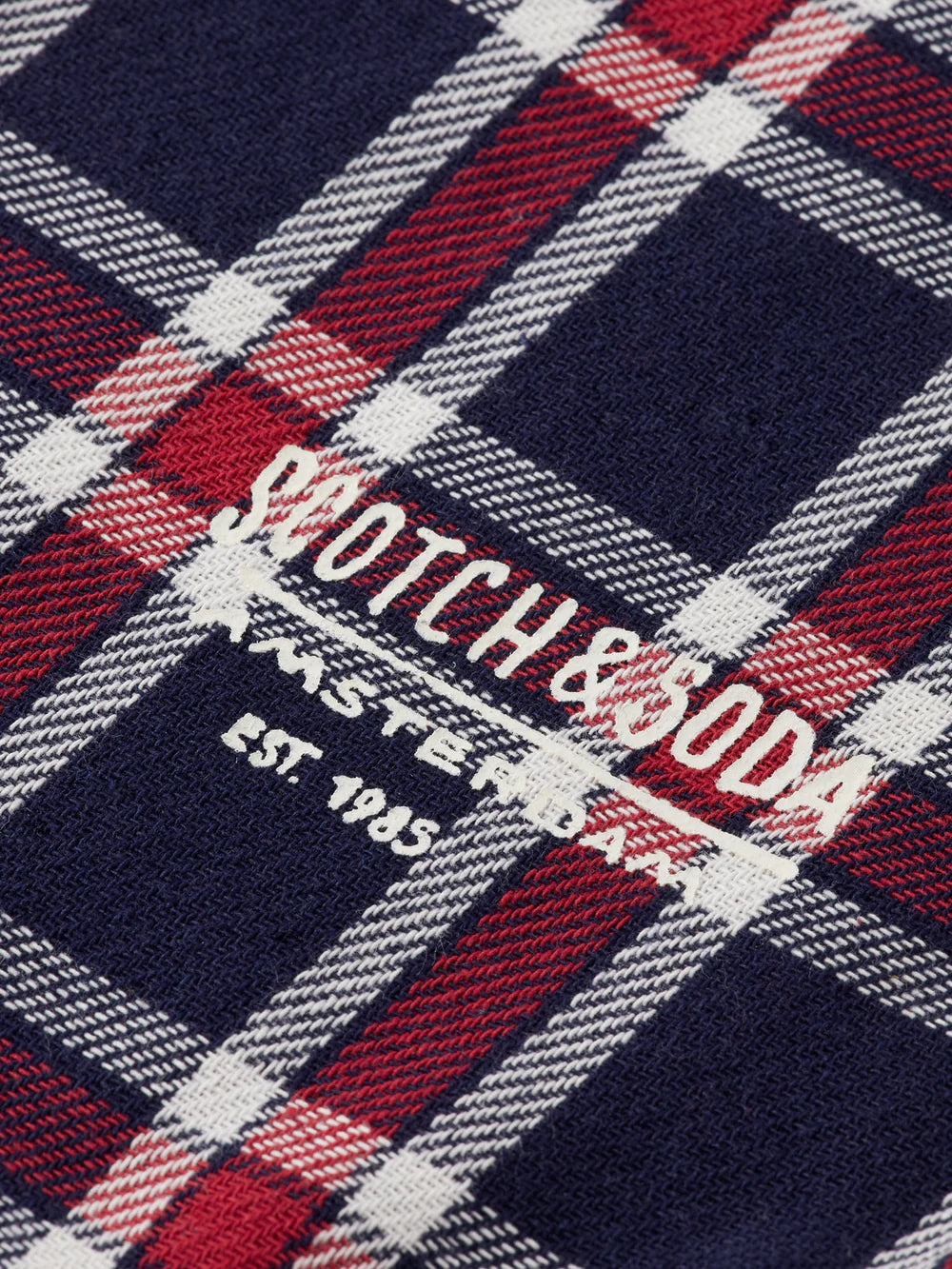 Scotch &amp; Soda Double Face Check Shirt