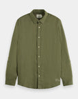 Scotch & Soda Linen Shirt | Army