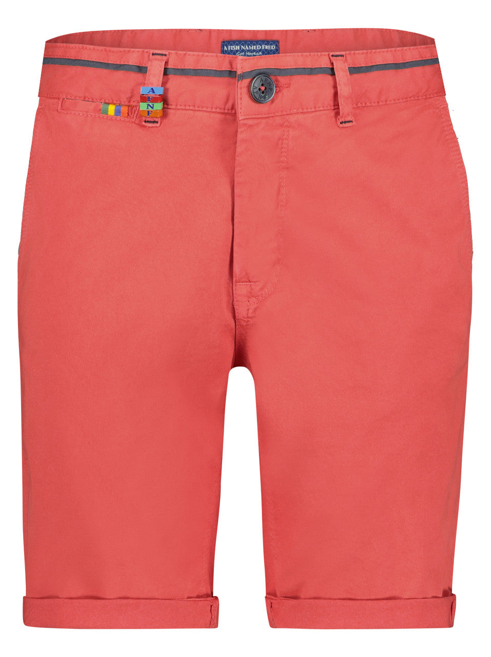 A Fish Named Fred Bermuda Shorts | Red