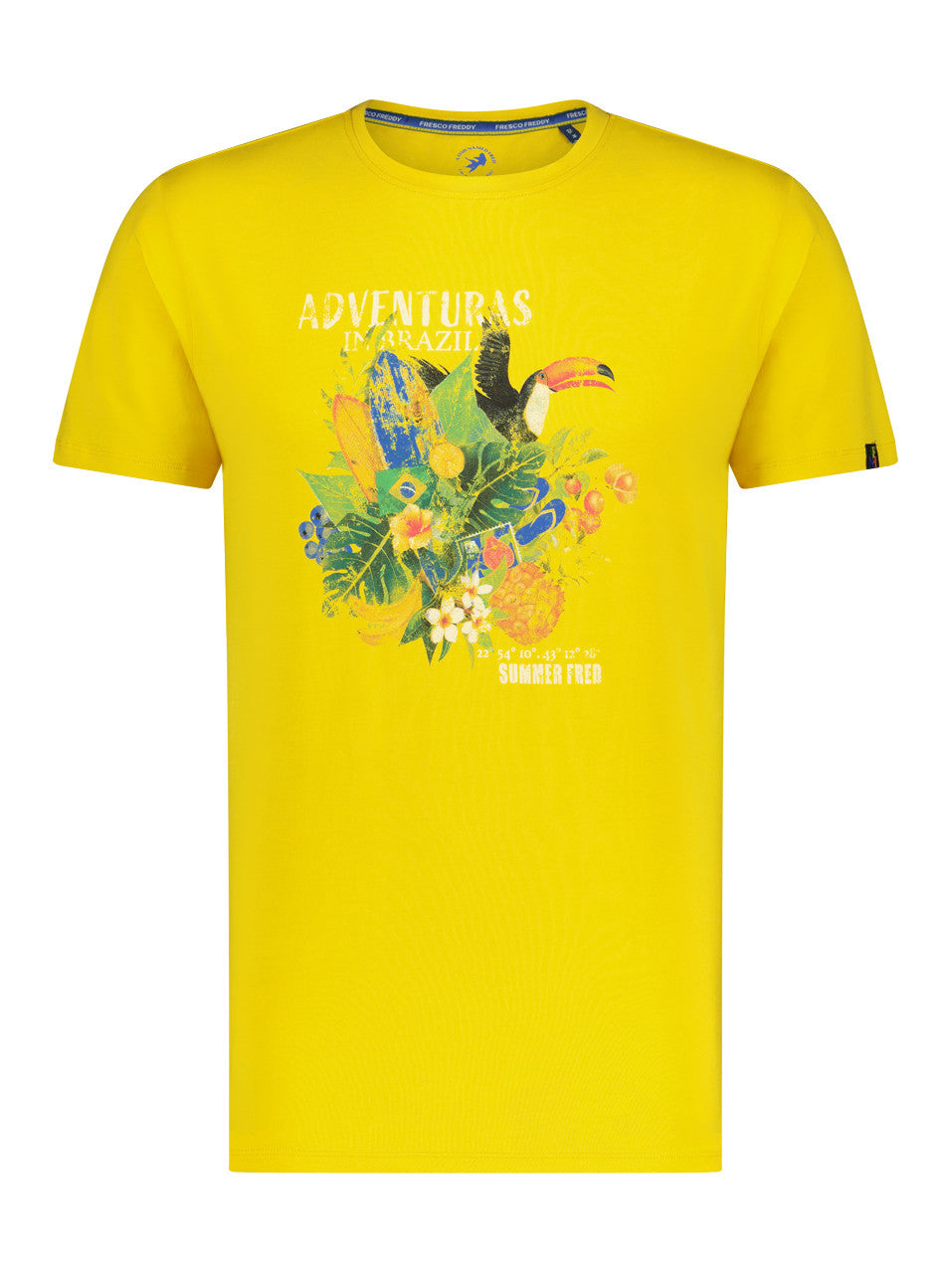 A Fish Named Fred Brazil Tee | Yellow