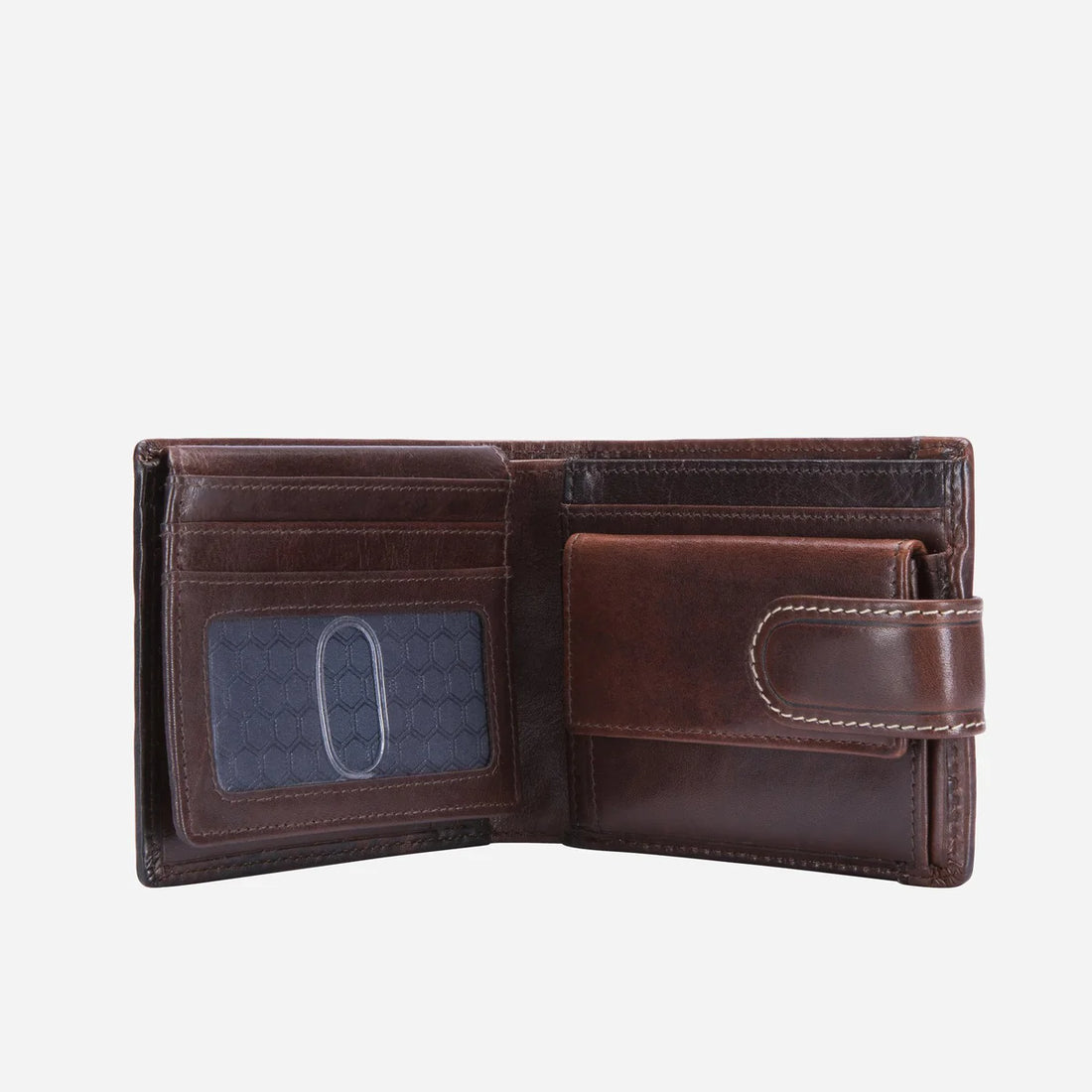Jekyll & Hide Billfold Wallet Tab Closure | Coffee or Black