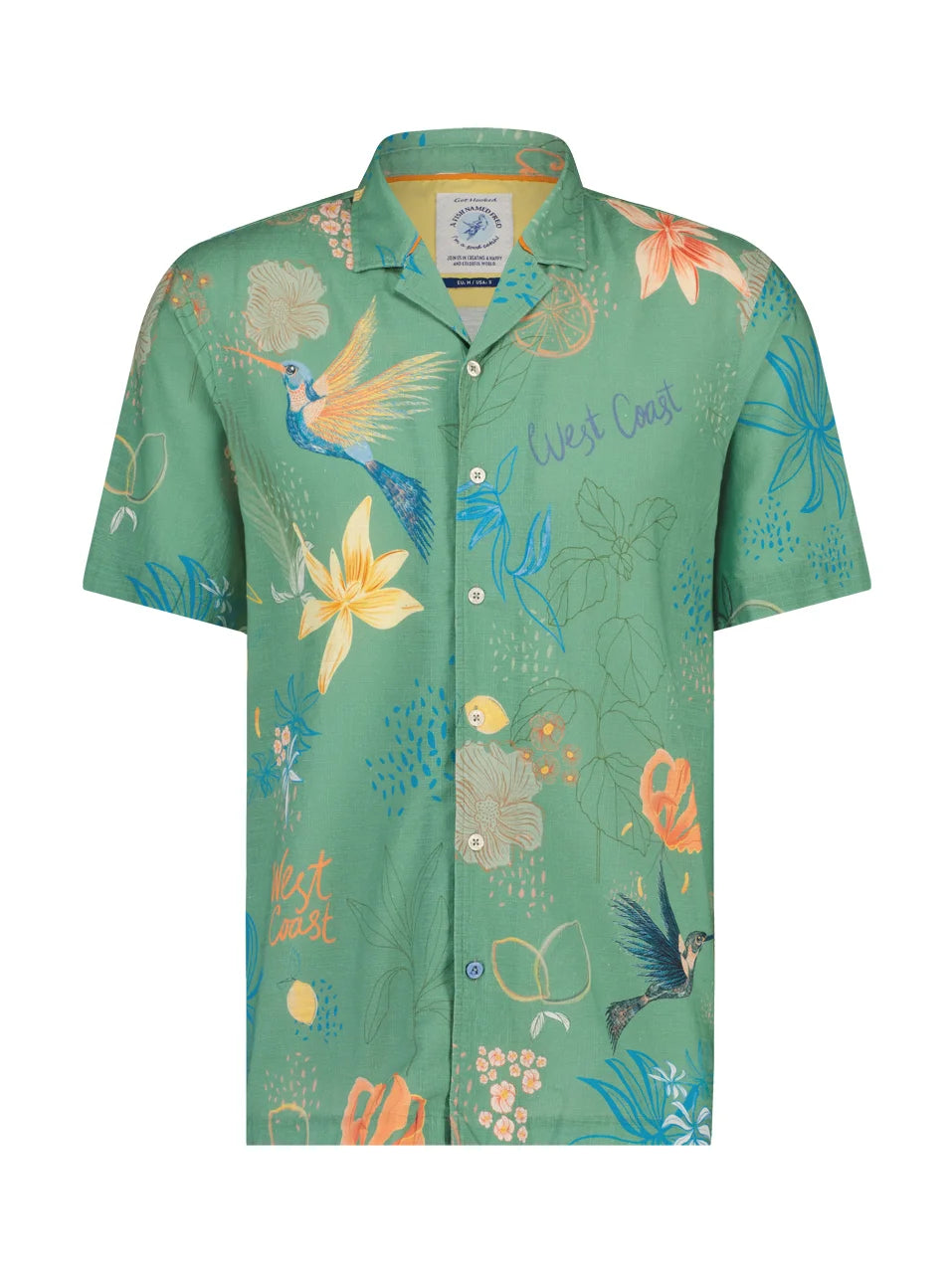 A Fish Named Fred Shirt | Hummingbird Sage Green