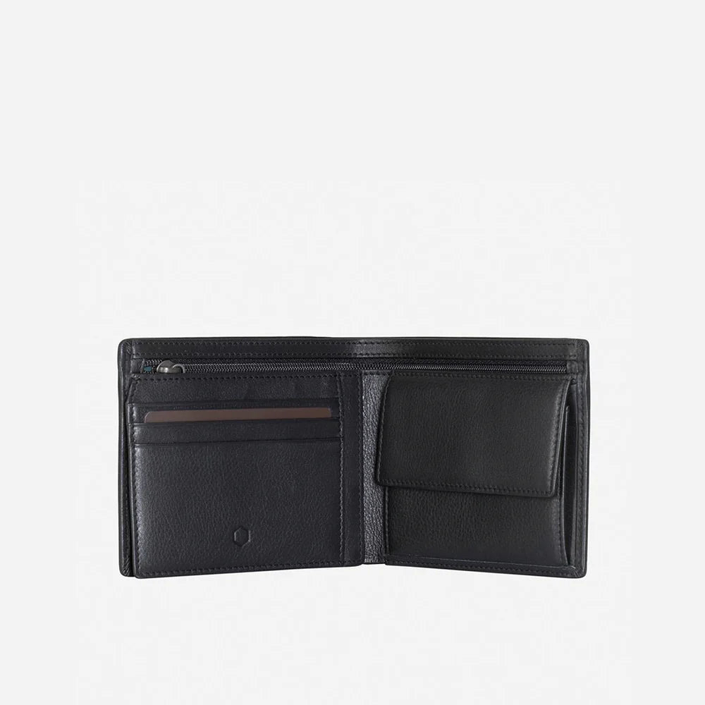 Jekyll &amp; Hide Bifold Wallet with Coin | Soft Black