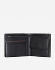Jekyll & Hide Bifold Wallet with Coin | Soft Black