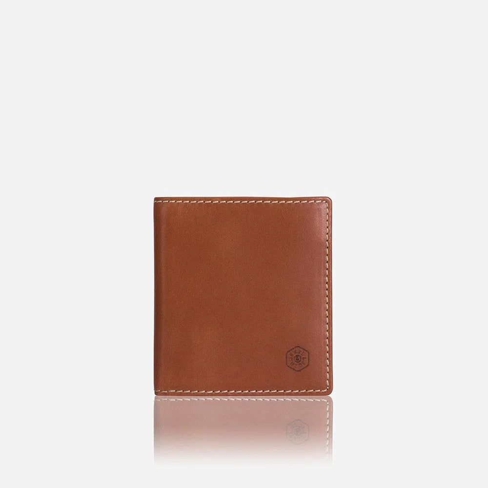 Jekyll & Hide Slim Billfold Wallet with Coin | Tan