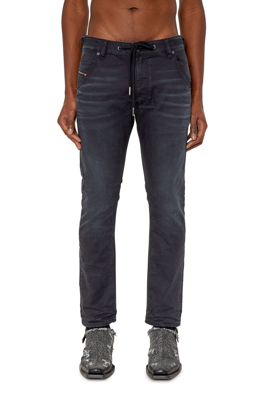 Diesel Krooley-Y-NE Joggers | Grey Black