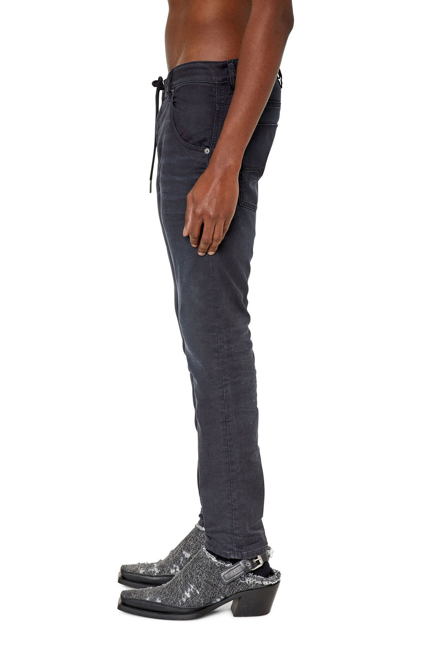Diesel Krooley-Y-NE Joggers | Grey Black