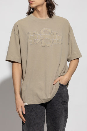 Diesel TWASH Tee Shirt | Sand