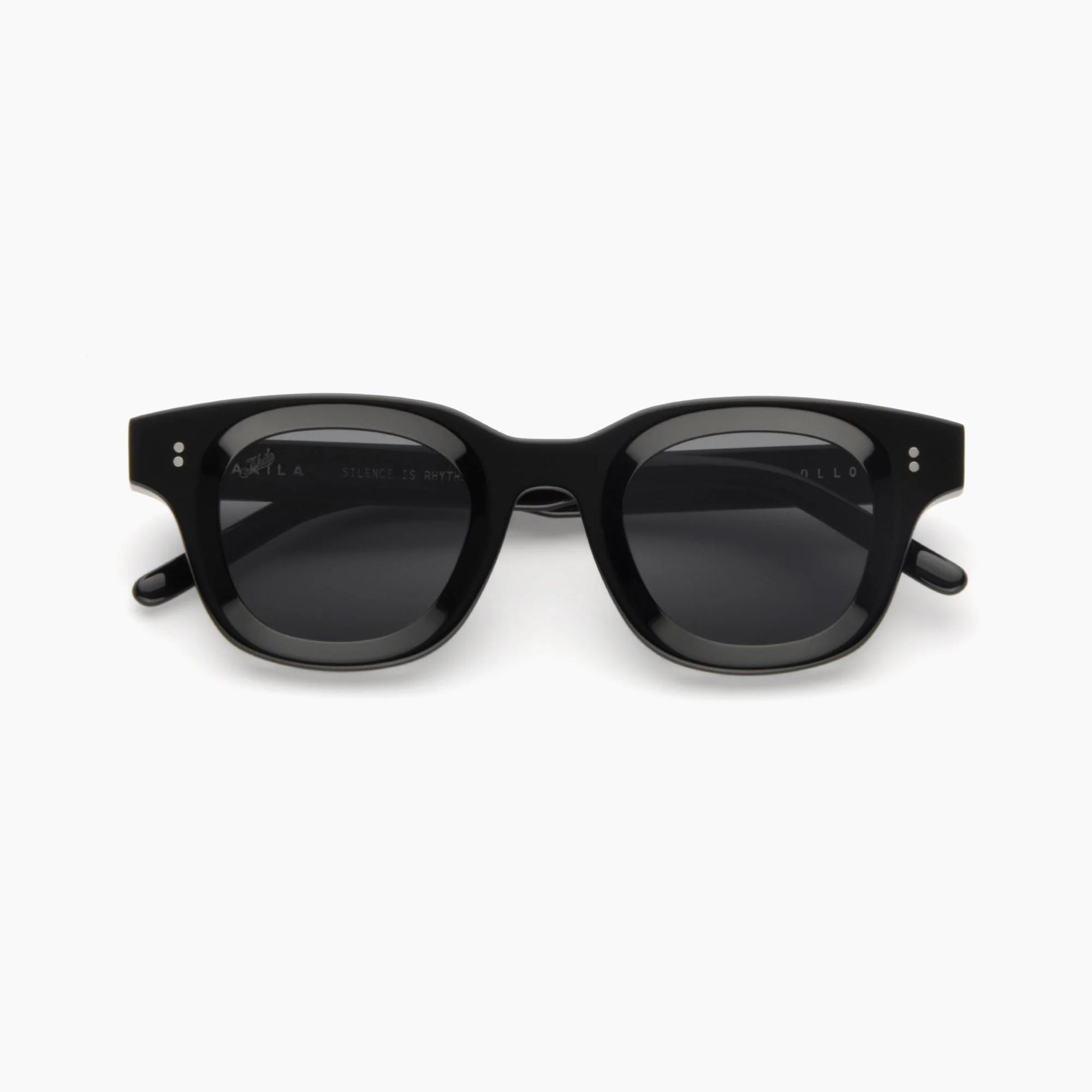 Akila Apollo Sunglasses | Black + Black