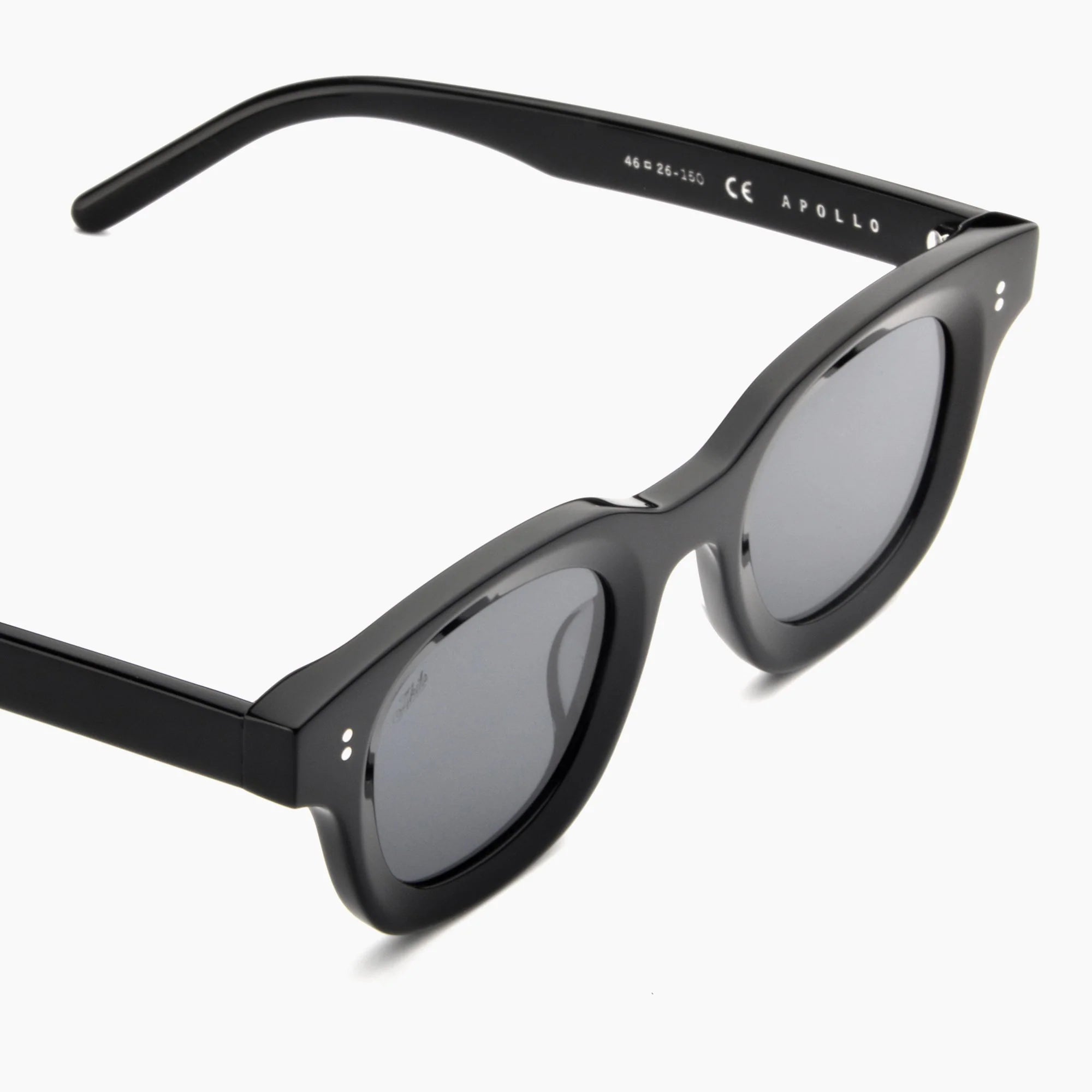 Akila Apollo Sunglasses | Black + Black