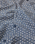 Ben Sherman L/S Shirt Dash Print | Blue Denim