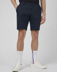 Ben Sherman Linen/Cotton Shorts | Navy