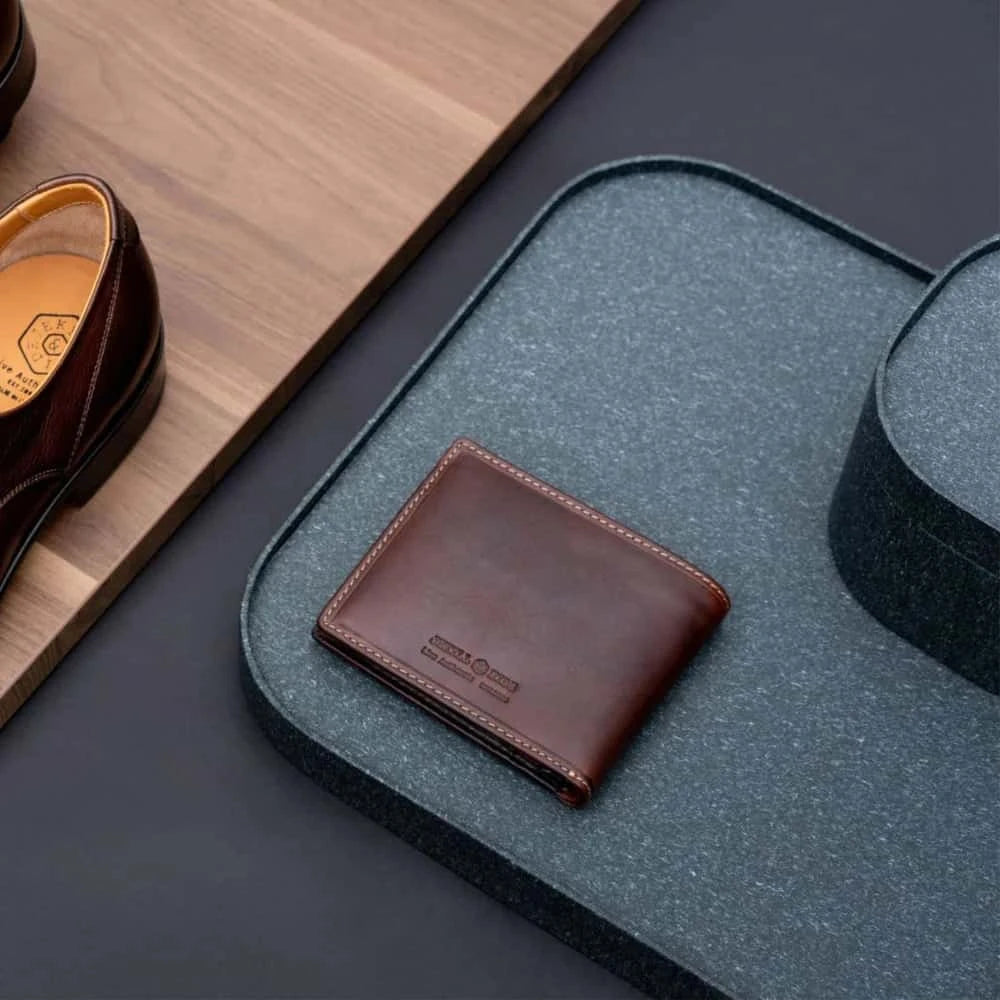 Jekyll & Hide Med Billfold Wallet with Coin | Coffee