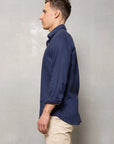 Cutler & Co Blake Linen Shirt | Thunderstorm