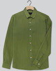 Cutler & Co Blake Linen Shirt | Grass