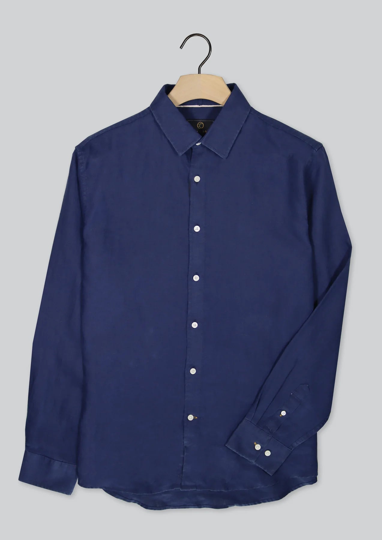 Cutler &amp; Co Blake Linen Shirt | Thunderstorm